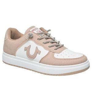 True Religion Allison Lace Up Sneaker . Taupe 7